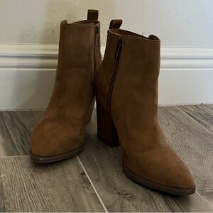 Time and Tru Brown Ankle Boots